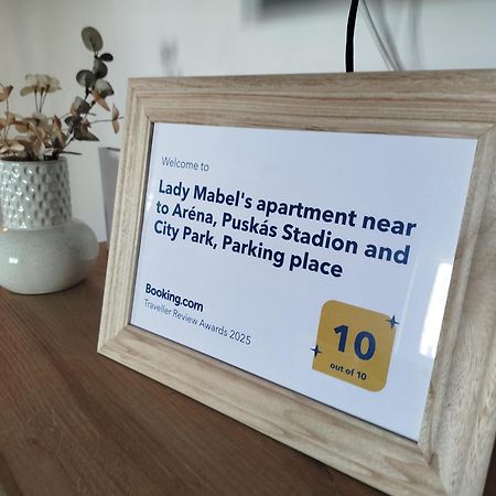 Lady Mabel'S Apartment Near To Arena, Puskas Stadion And City Park, With Guarded Parking Place Budapest Extérieur photo