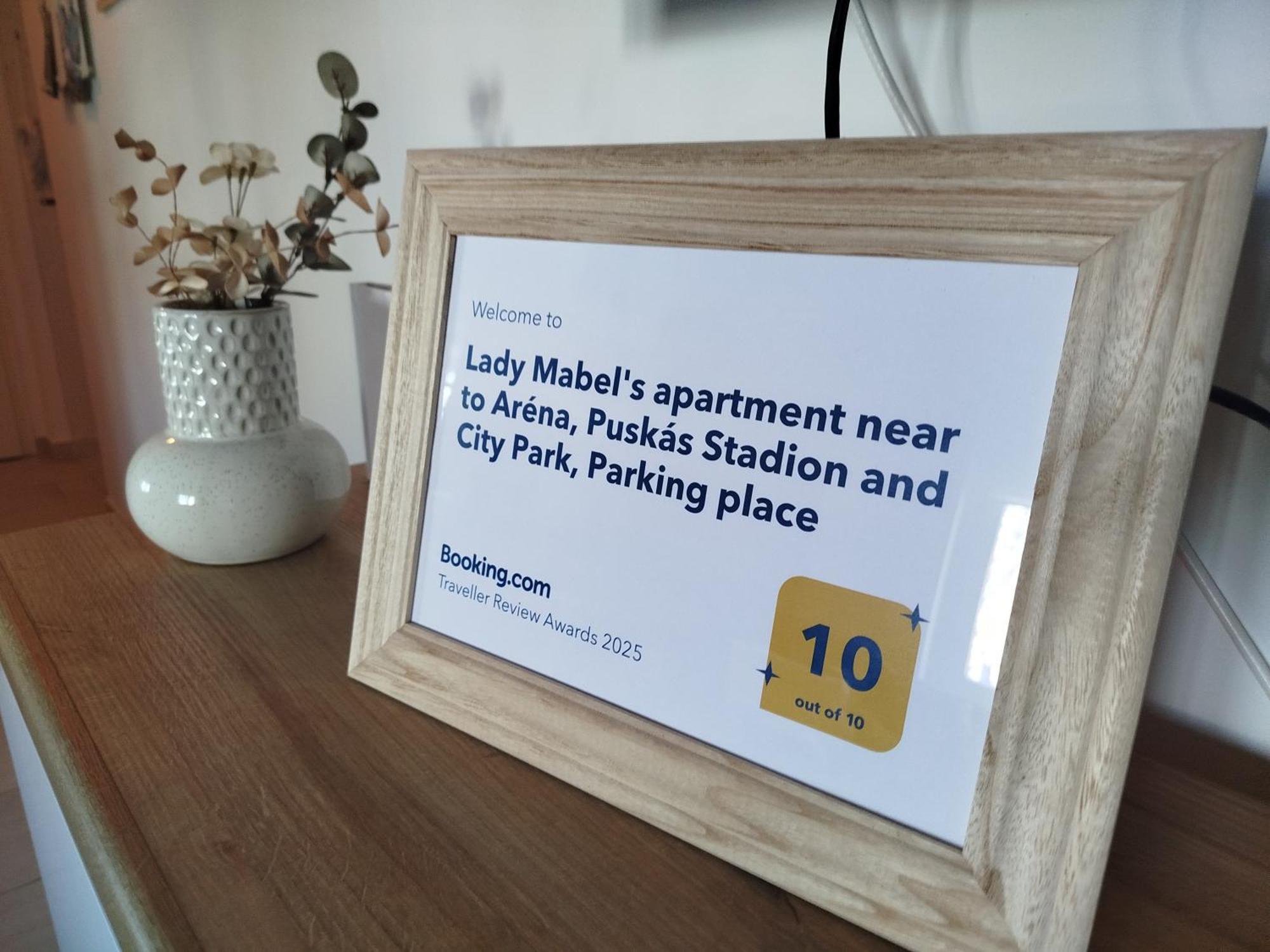 Lady Mabel'S Apartment Near To Arena, Puskas Stadion And City Park, With Guarded Parking Place Budapest Extérieur photo